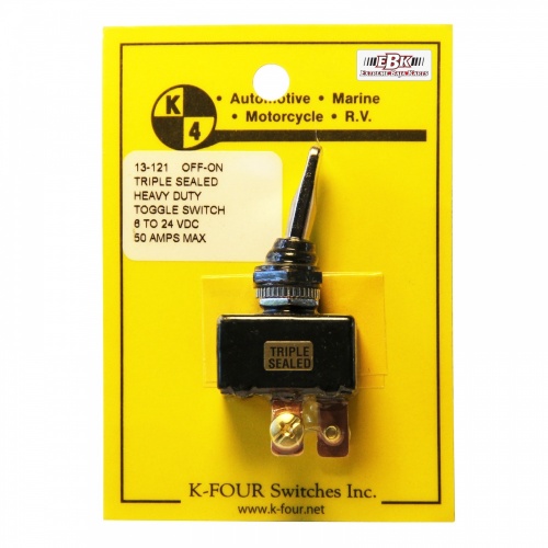 K-Four 50A Triple Sealed On/Off Toggle Switch