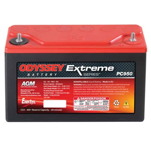 Odyssey Extreme Racing 30 Battery PC950