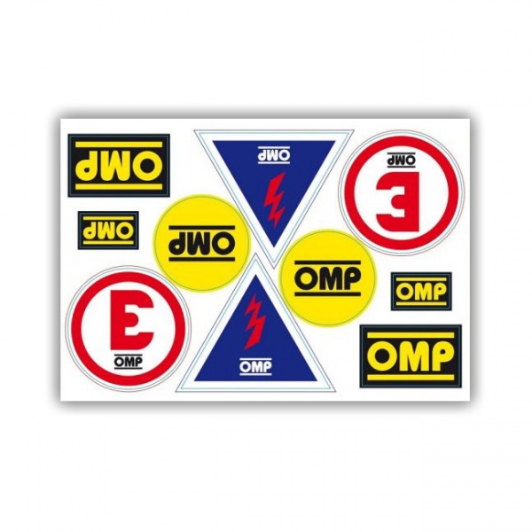 OMP Safety Sticker Sheet