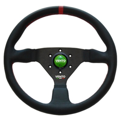 Vento Preciso 340 Steering Wheel Black Leather